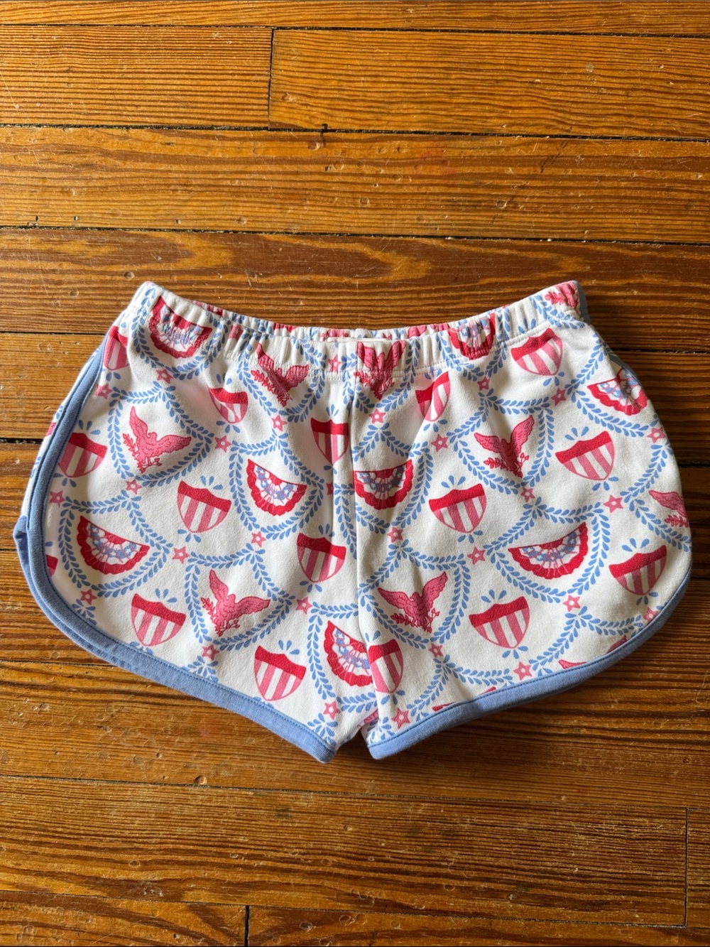 Kids TBBC Beaufort Bonnet Shorts Patriotic Size 6